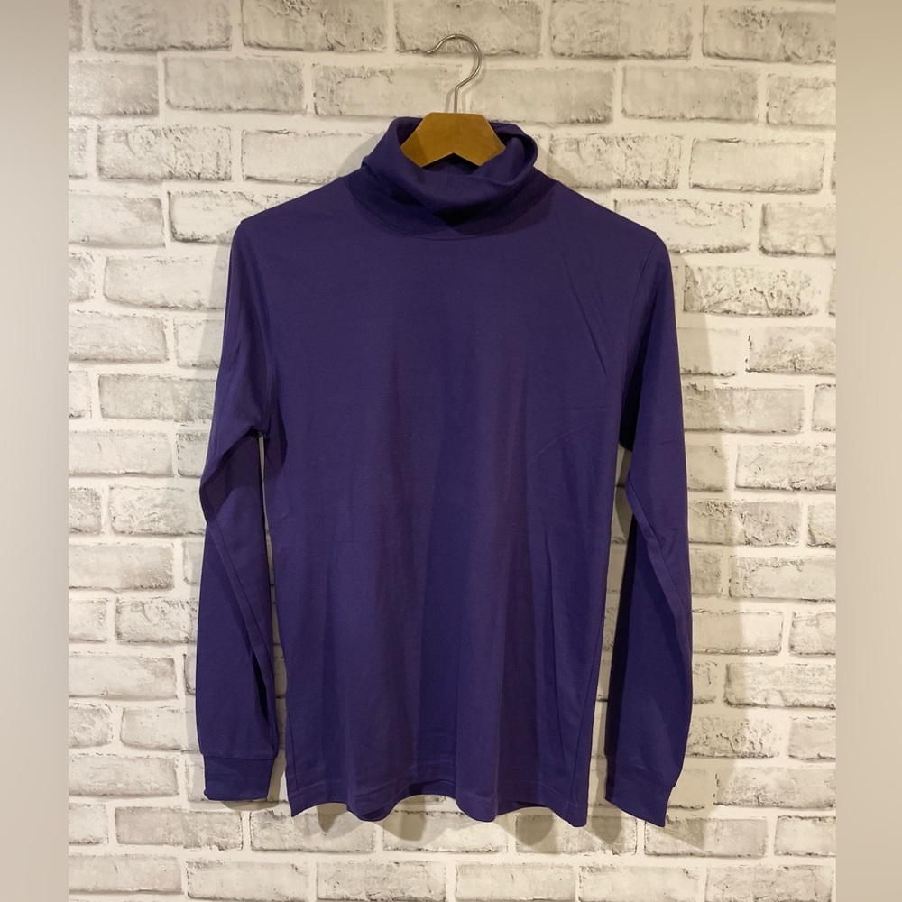 Purple Spring Harbor Turtleneck